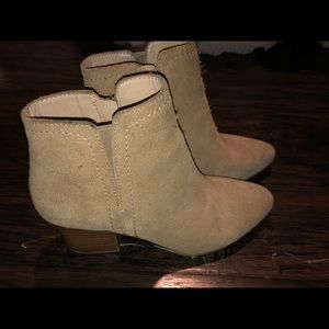 Tan ALDO ankle booties